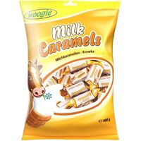 Woogie bonbóny milk caramels 400g