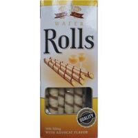 Cookiesland wafer rolls advocat 160g