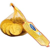 Only chocolate gold coins 85g