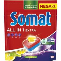 Somat tablety do myčky 75WL AiO Extra Lemon (RL24)