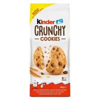 Kinder Crunchy cookies sušenky s kousky čokolády 136g
