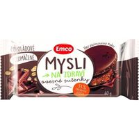 Emco Mysli ovesné sušenky polomačené čokoládové 60g