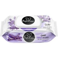 Papilion Vlhčené ubrousky lavender s klipem 100ks