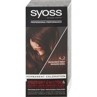 Syoss Color barva na vlasy 50ml 4-2 mahagonově hnědá