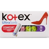 Kotex tampony ultra sorb mini 16ks