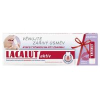 Lacalut zubní pasta+balzám na rty aktiv 75ml