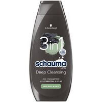 Schauma šampon 3v1 uhlí&jíl pro muže 400ML